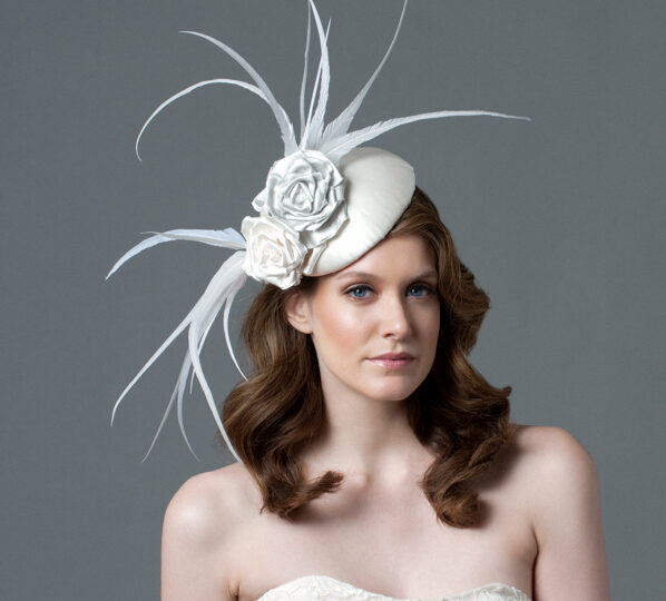Designing the perfect bridal millinery