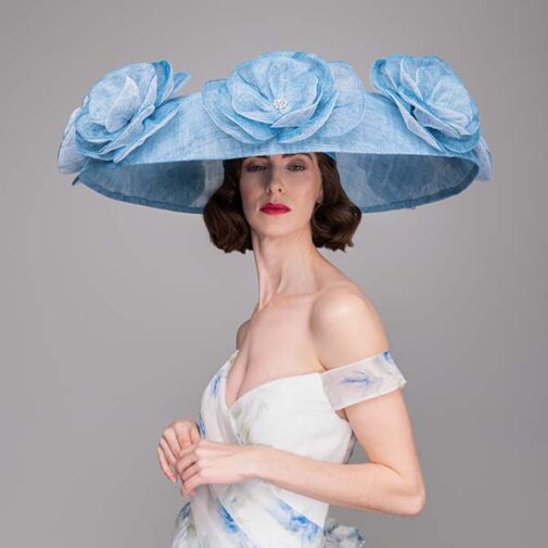 Lady Rena with Flower Hat Shop Toronto Custom King's Plate